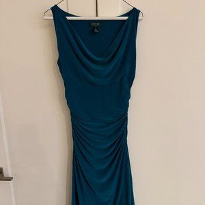 Lauren Ralph Lauren Cowl Neck Dress Size 6